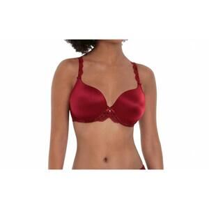 NEW ROSA FAIA bobette wired padded bra in ruby